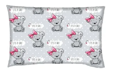 £3.99 • Buy Infant Baby Toddler Anti Allergy Flat  Soft Pillow For Crib Pram Car Seat Teddy 