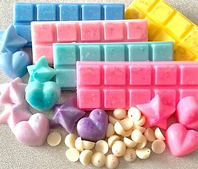 Wax Melts Snap Bar Heart Scoopies Soy Wax Eco Friendly Highly Fragranced • £3.49