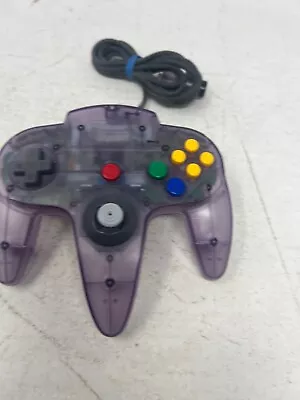 Nintendo 64 Atomic Purple Controller N64 Authentic OEM Tested  • $23.99