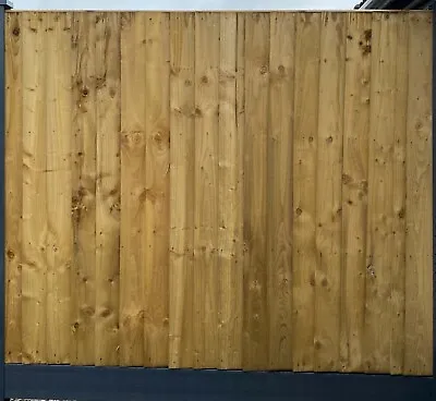 £39 • Buy Heavy Duty Vertical Close Board Feather Edge Fence Panels