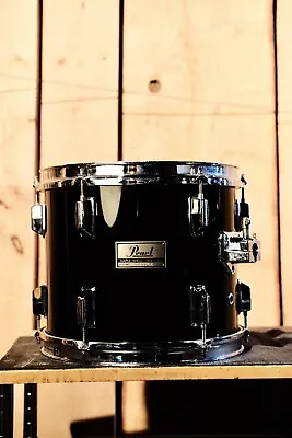 VINTAGE Pearl Drums MLX 12x11   Tom - Piano Black - Excellent Condition • $200