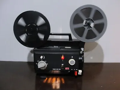 ELMO K-110 SM Super 8 & Standard 8mm Movie Projector  ~SERVICED~ • $199