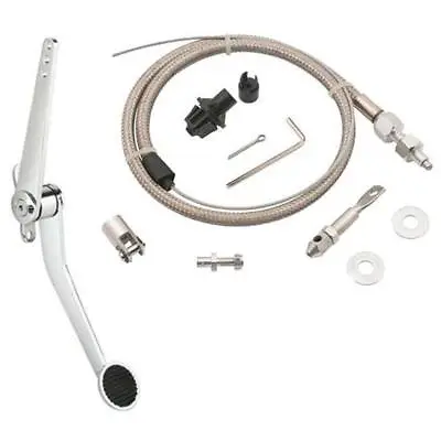 Hot Rod Accelerator Throttle Pedal & Mr Gasket Cable Kit • $70.99
