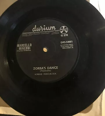 Zorbas Dance Marcella Minerbi 7in Single • £3