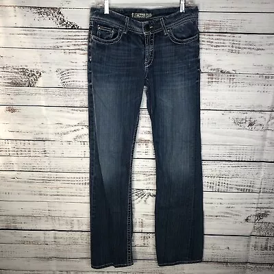 £24.53 • Buy BKE Buckle Denim Kate Stretch Low Rise Bootcut Jeans Women’s 30x35 Distressed