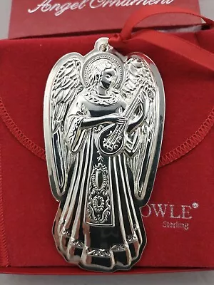 1991 Towle Sterling Silver  Angel Christmas Ornament First In Series New Mint! • $118.50