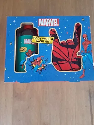 Childrens Marvel Bath Gift Set | Body Wash | Super Hero | Boys Spiderman • £8.95