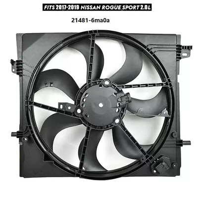 OEM Radiator Cooling Fan Assembly For 2017-2019 Nissan Rogue Sport 2.0L • $49.99