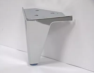 Pack Of 4 Chrome Metal Feet For Sofa's Chairs Etc • £14.16