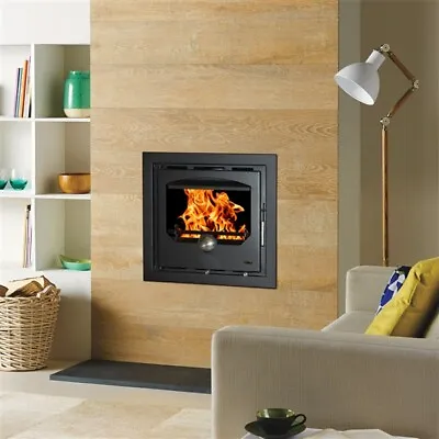 Double Sided 10kw Cassette Inset Insert Stove Modern Irish Made Multifuel  • £2499