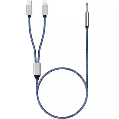 USB C To 3.5mm Car Audio Aux Jack Cable For IPhone 15/15 Plus/15 Pro/15 Pro M... • $20.76