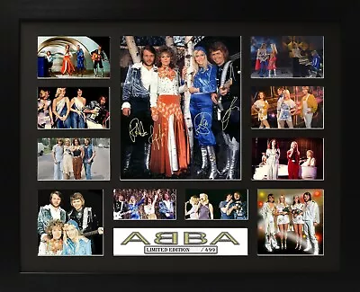 ABBA Signed Framed Limited Edition Memorabilia V1 • $120