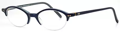 PRODESIGN P2021 909032 Navy Girls Kids Oval Half Rim Eyeglasses 47-16-130 B:28 • $45.99