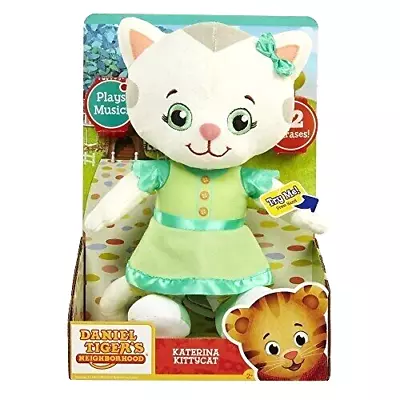 Daniel Tiger's Neighborhood Friend Katerina Kittycat Plush Talks & Sings NEW • $49.99