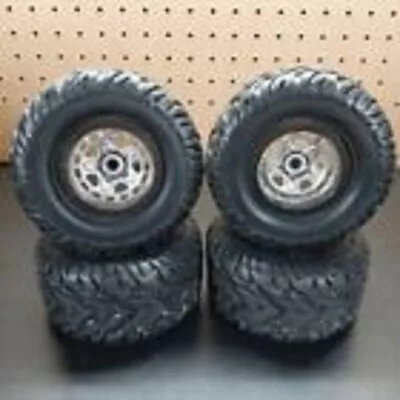 R/C Monster Truck Scale Replacement Tires & Wheel • $8