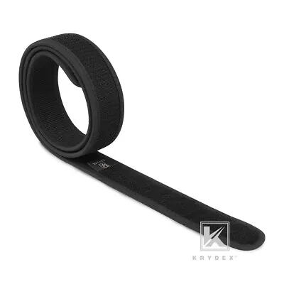 KRYDEX 1.5inch Duty Inner Belt Tactical EDC Waist Belt Nylon Black W/ Hook Liner • $12.95