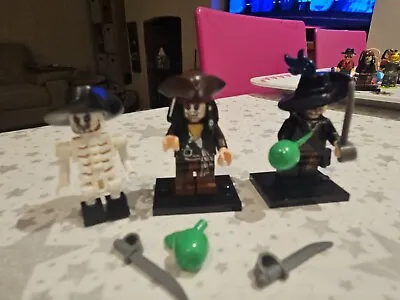£9.50 • Buy Lego Pirates Of The Caribbean Jack Sparrow Mini Figures From Set 4181 Barbossa