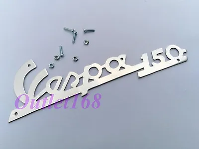 Piaggio Vespa 150 GL VNA VNB VBA VBB VBC Metal Emblem Badge Logo Set Bolts Nuts • $9.65