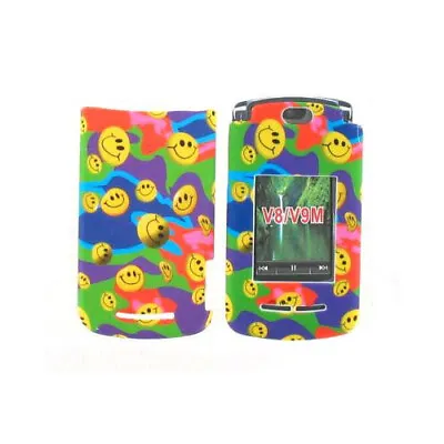 Offwire Snap On Case For Motorola Razr2 V8/V9m - Smiley Face • $8.49