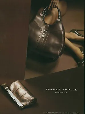 Tanner Krolle Magazine Print Ad Advert Sexy Long Legs High Heels Shoes Footwear  • £11.56