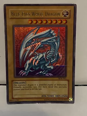 Yugioh Blue-Eyes White Dragon Ultra Rare Starter Deck: Kaiba • $15