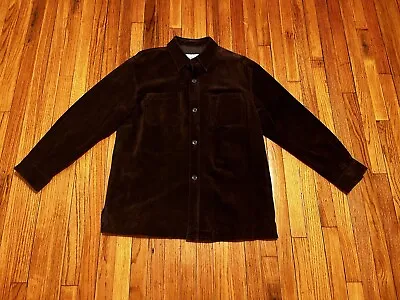 MERONA Men's  Genuine Suede Brown Jacket Size Large Longer Length • $36.13