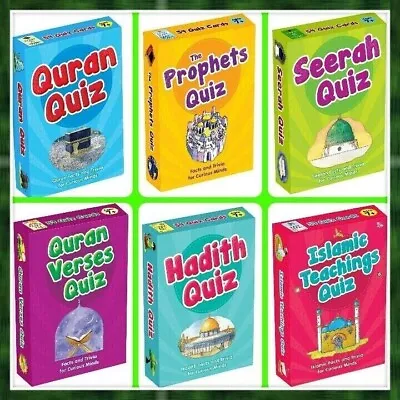 Islamic Quiz Cards: Facts & Trivia For Curious Minds Goodword (Pack Of Six) • £30