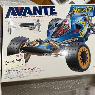 TAMIYA AVANTE 2011 1/10 Scale Electric RC 4WD Racing Buggy Radio Control Japan • $1008.70