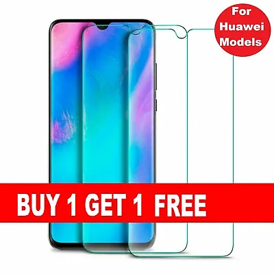 £2.79 • Buy For Huawei Tempered Glass Screen Protector Mate 20 P20 P30 Pro Lite