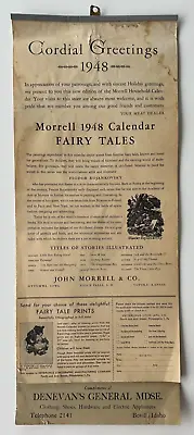 Vintage 1948  Morrell & Co Fairy Tales Calendar Complete Feodor Rojankovsky RARE • $79.99