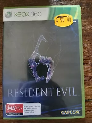 Resident Evil 6 - Xbox 360 2 Discs - Complete With Manual - PAL - Free Postage • $11.90