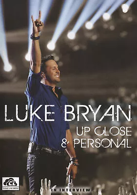 Luke Bryan: Up Close And Personal (DVD 2015) New And Sealed • £10