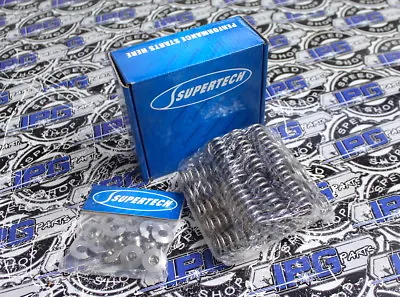 Supertech 60lb Single Valve Springs Ti Retainer For Honda Civic D15B D16Y8 D16Z6 • $388.63