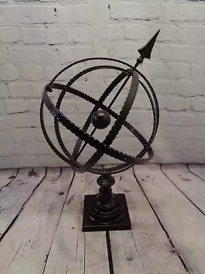 Diez Globe Armillary Sphere Hand Forged Metal • $74.97