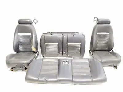 Set Of Mach 1 Seats Leather Has Wear OEM 03 04 Ford Mustang • $999.97