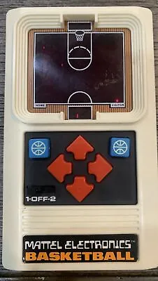 Vintage Mattel Classic Electronic Handheld Basketball Game 1978 Works TESTED • $24.99