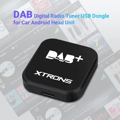 DAB+ Digital Radio Tuner USB Receiver Dongle For Android Car Stereo DVD Player • £38.99