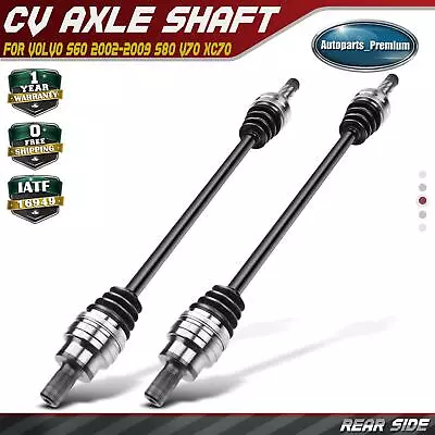 2x Rear Left &Right  CV Axle Assembly For Volvo S60 2002-2009 S80 V70 XC70 AWD • $140.98