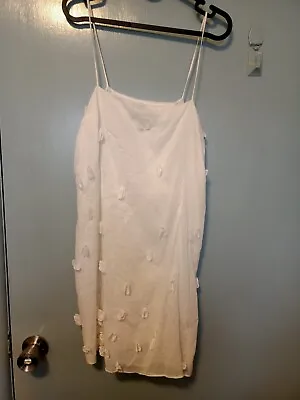 Zimmermann Short White Dress In Size 2 • $150