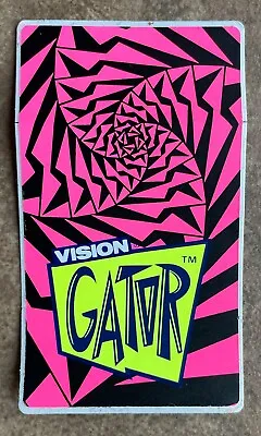 Vintage - NOT REISSUE - 1980's Mark Gator Rogowski Sticker NOS Pink/Black • $20