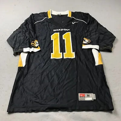 Missouri Tigers Jersey Mens Medium Black Nike On Field NCAA Logo Football SEC • $23.99