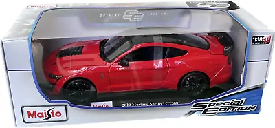 2020 Ford Mustang Shelby GT500 Die Cast Car Model 1:18 By Maisto • $69.99