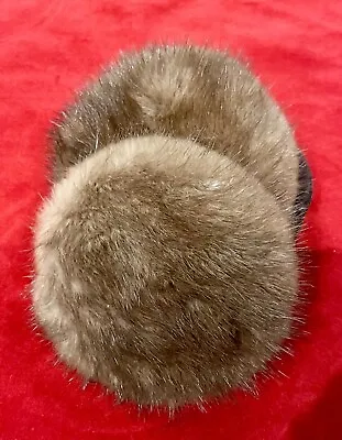 Authentic Ranch Mink Earmuffs Lovely Look Keeping Those Ears Warm!!! • $49.99