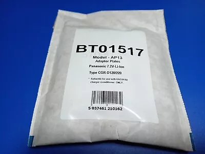 Panasonic 7.2V Lithium-Ion Battery Adapter Plates • £6