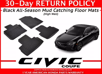 2016-20 Genuine OEM Honda Civic 2dr All Season High Wall Mat Set  08P17-TBG-300A • $149.59