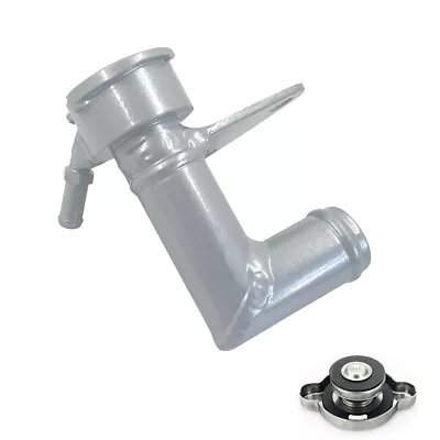 Aluminum Radiator Water Box Coolant Filler Pipe Assembly For HONDA CIVIC 06-11 • $38.75