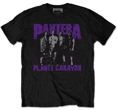 Pantera Planet Caravan Black T-Shirt  OFFICIAL • £14.99