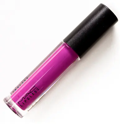 MAC Lipglass~HEROINE~Bright Purple Pearl- Lip Gloss~Discontinued Rare!~GLOBAL! • $49.95