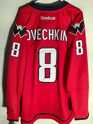 Reebok Premier NHL Jersey Washington Capitals Alexander Ovechkin Red Sz 3X • $79.99