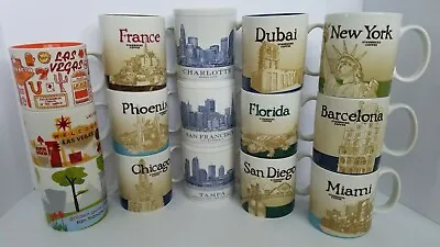 $36.95 • Buy STARBUCKS Variety Collector Mugs ~ City State Country ~ You Choose 